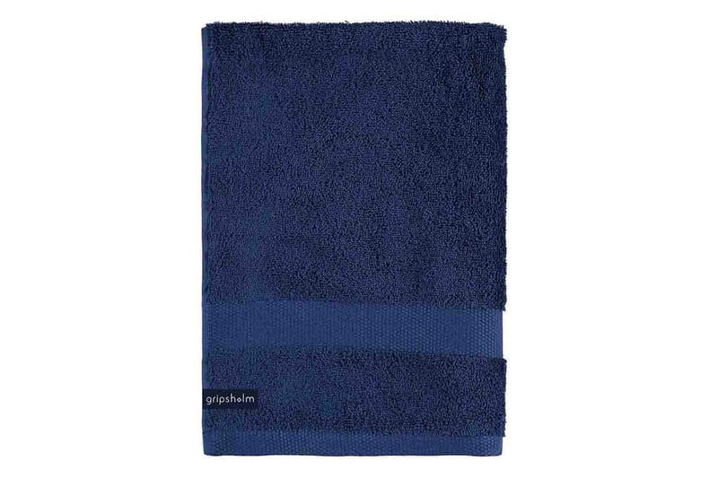 Gripsholm Håndklæde Navy 50x70 cm - Gripsholm - Tekstiler - Badetekstiler - Håndklæder