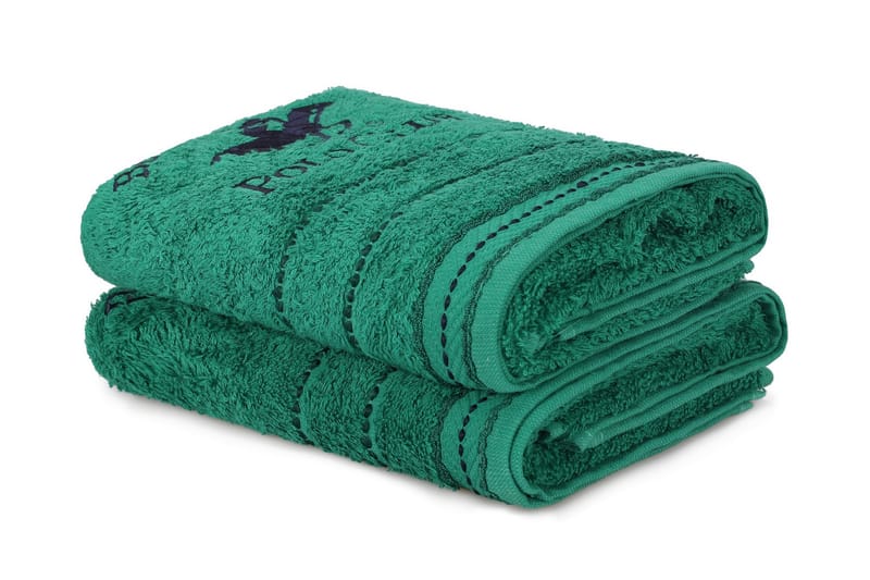 Tarilonte Håndklæde 2-pak - Grøn - Tekstiler - Badetekstiler - Håndklæder