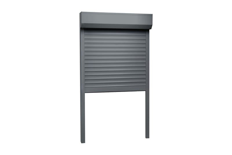 rulleskodder aluminium 100 x 210 cm antracitgrå - Grå - Tekstiler - Gardiner - Persienner