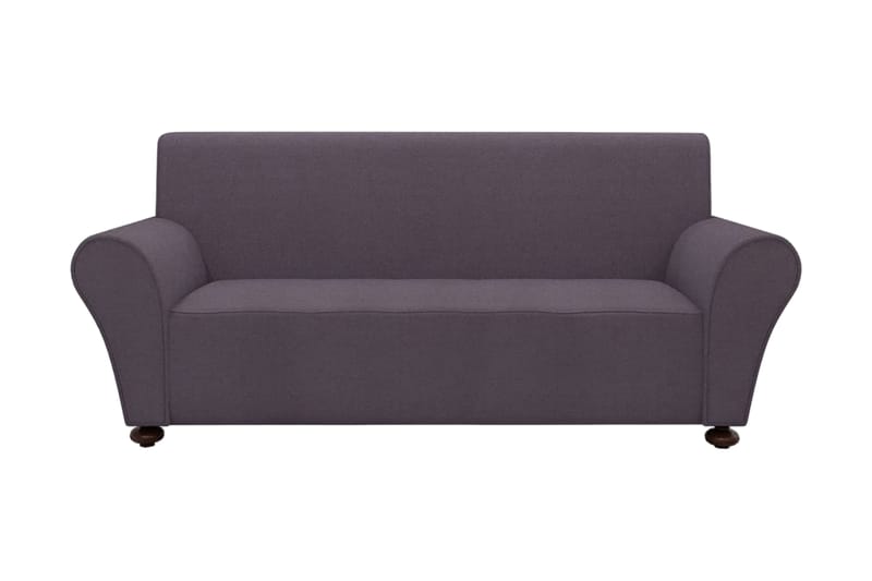 elastisk sofabetræk polyesterjersey antracitgrå - Grå - Tekstiler - Møbeltekstil - Møbelovertræk - Sofaovertræk