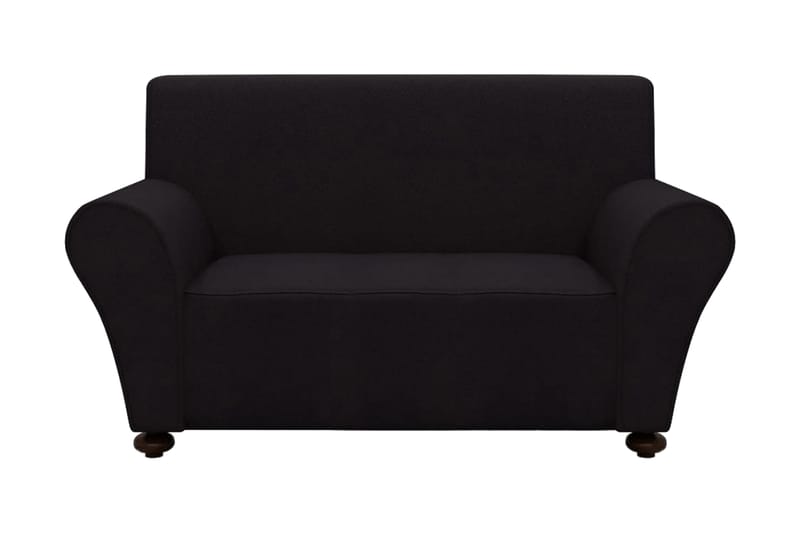 sofaovertræk, stræk, sort, polyesterjersey - Sort - Tekstiler - Møbeltekstil - Møbelovertræk