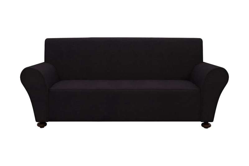 sofaovertræk, stræk, sort, polyesterjersey - Sort - Tekstiler - Møbeltekstil - Møbelovertræk