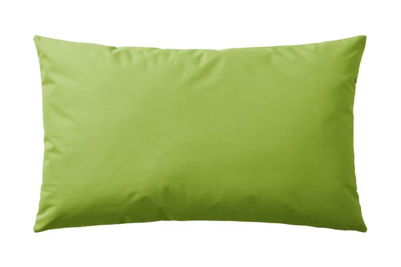 udendørspuder 4 stk. 60 x 40 cm æblegrøn - Grøn - Tekstiler - Pude & plaid - Pyntepuder & pudebetræk