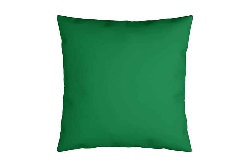 Udendørspuder 4 stk. 60x60 cm stof grøn - Grøn - Tekstiler - Pude & plaid - Pyntepuder & pudebetræk
