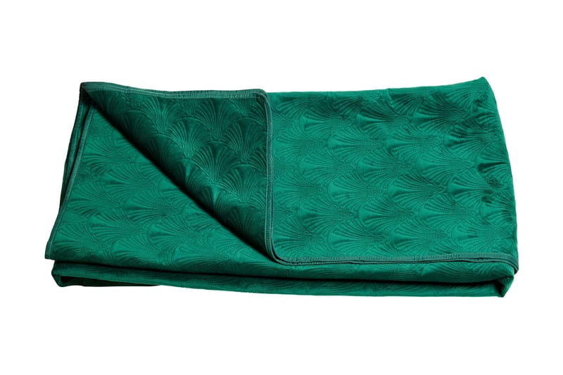 Candyce sengetæppe - Grøn - Tekstiler - Sengetøj - Sengetæppe