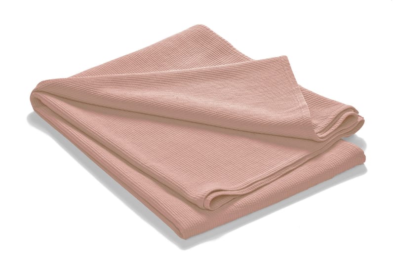 Etol Sengetæppe Stenvasket 180x260 cm - Dusty Rose - Tekstiler - Sengetøj - Sengetæppe