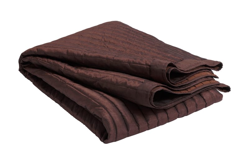 sengetæppe Metallo 180x270 cm kakao - Tekstiler - Sengetøj - Sengetæppe
