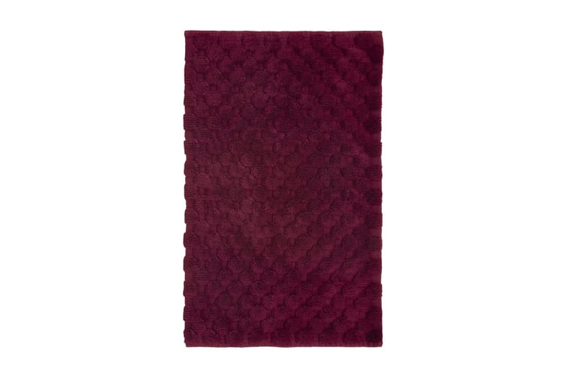 Dot Tæppe 100x60 Vinrød - Turiform - Tekstiler - Tæpper - Badeværelsesmåtte