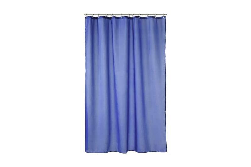 Etol Match Badeforhæng 180x200 cm - Himmelsblå - Tekstiler - Tæpper - Badeværelsesmåtte