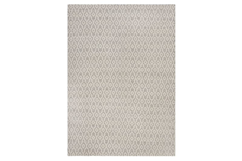 Nur Wool Dream Fladvævet tæppe 80x150 cm Grå/Elfenben - Flair Rugs - Tekstiler - Tæpper - Fladvævet tæppe
