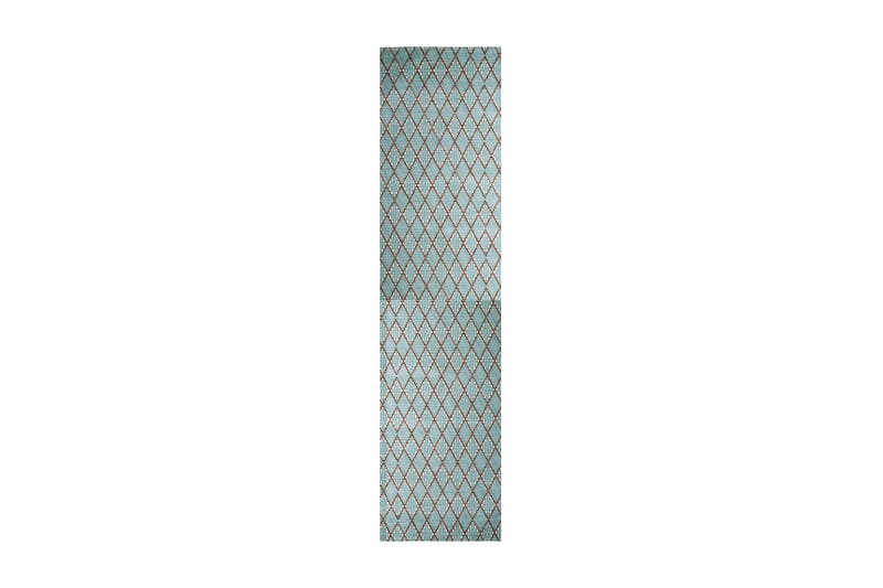 Pierre Cardin Tæppe diamond 80x300 - Grå / blå - Tekstiler - Tæpper - Moderne tæppe - Gangmåtter