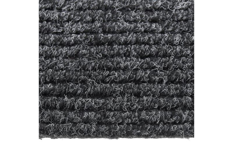 snavsbestandig tæppeløber 100x500 cm antracitgrå - Antracit - Tekstiler - Tæpper - Moderne tæppe - Gangmåtter