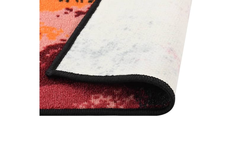 tæppeløber 80x600 cm flerfarvet - Grå - Tekstiler - Tæpper - Moderne tæppe - Gangmåtter