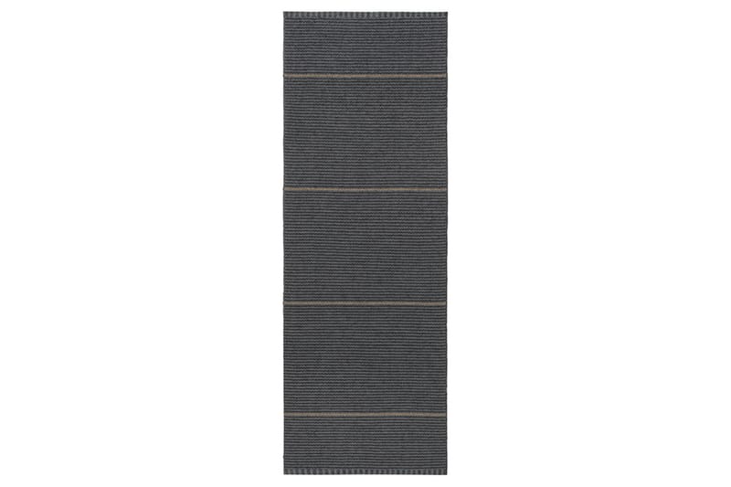 Cleo kludetæppe 70x200 cm Grafit - Horredsmattan - Tekstiler - Tæpper - Små tæpper