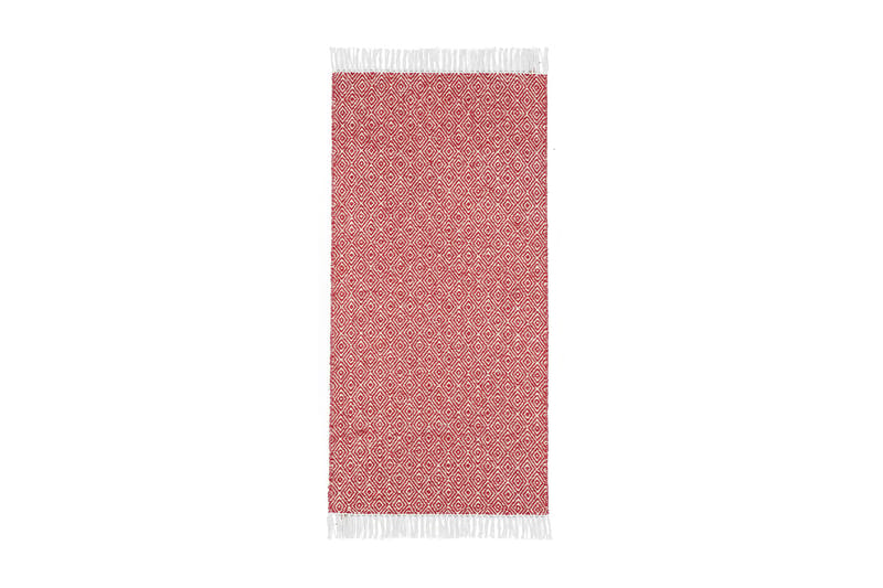 Goose tæppe mix 70x100 PVC / bomuld / polyester rød