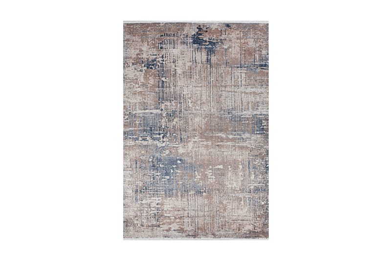 Akhun Tæppe 125x200 cm - Grå/Blå - Tekstiler - Tæpper - Moderne tæppe - Mønstrede tæpper