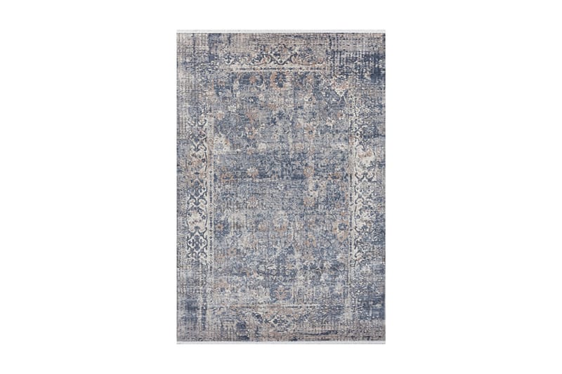 Akhun Tæppe 150x230 cm - Grå/Blå - Tekstiler - Tæpper - Små tæpper