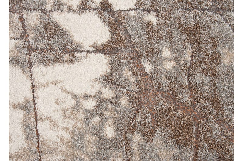 Ibiza Frisé tæppe - 120 rund cm Rust - Tekstiler - Tæpper - Moderne tæppe - Mønstrede tæpper