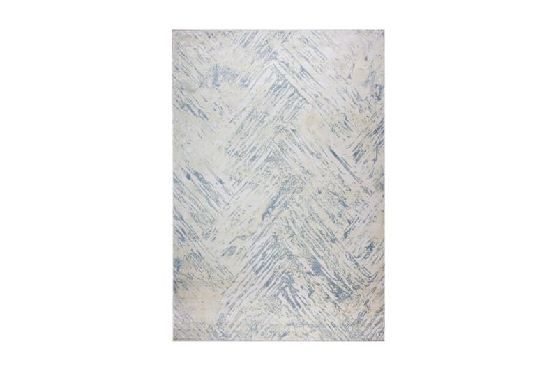 Pierre Cardin Tæppe diamond 200x290 - Creme / blå - Tekstiler - Tæpper - Moderne tæppe - Mønstrede tæpper