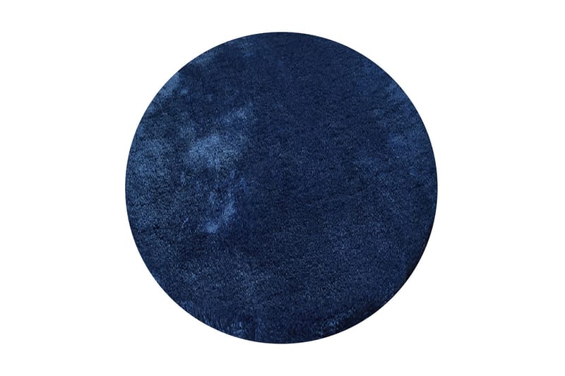 Vigentino Tæppe Rund 90 cm - Mørkeblå/Akryl - Tekstiler - Tæpper - Moderne tæppe - Mønstrede tæpper