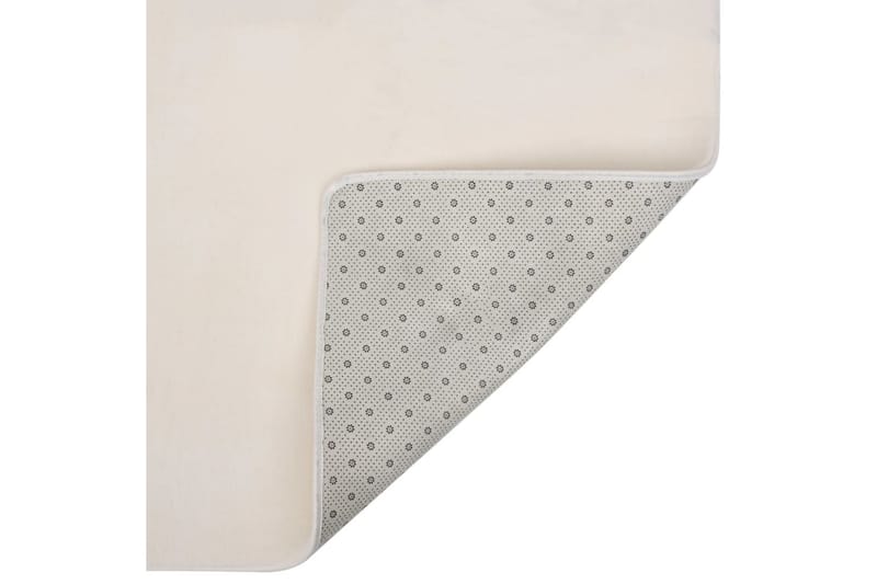 gulvtæppe 230x160 cm cremefarvet - Creme - Tekstiler - Tæpper - Moderne tæppe - Ryatæpper