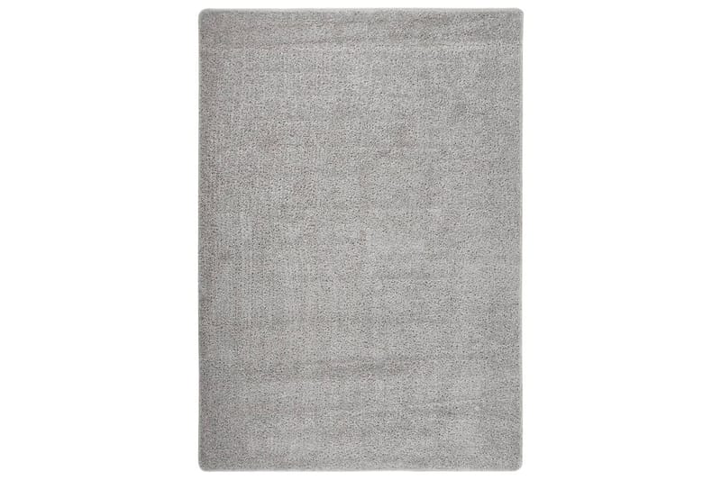 shaggy gulvtæppe 160x230 cm skridsikker lysegrå - Grå - Tekstiler - Tæpper - Moderne tæppe - Ryatæpper