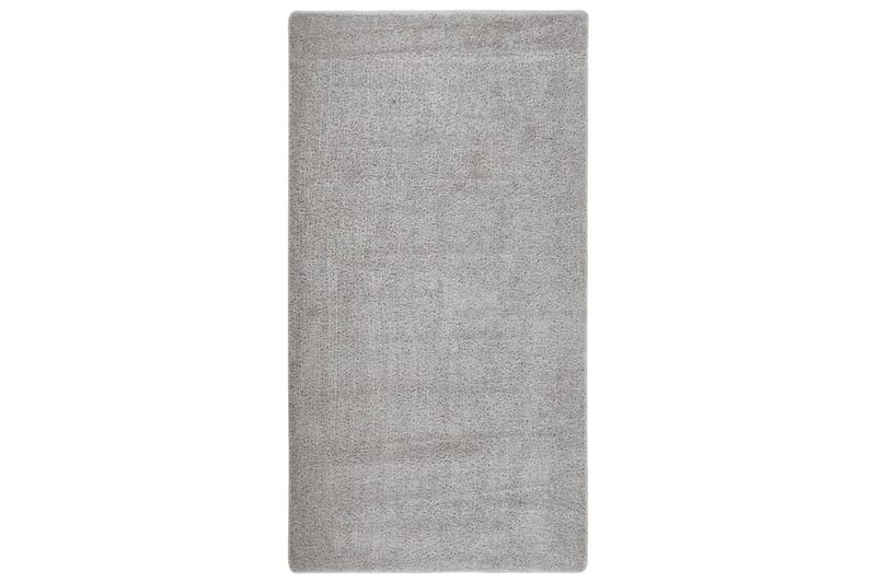 shaggy gulvtæppe 80x150 cm skridsikker lysegrå - Grå - Tekstiler - Tæpper - Moderne tæppe - Ryatæpper