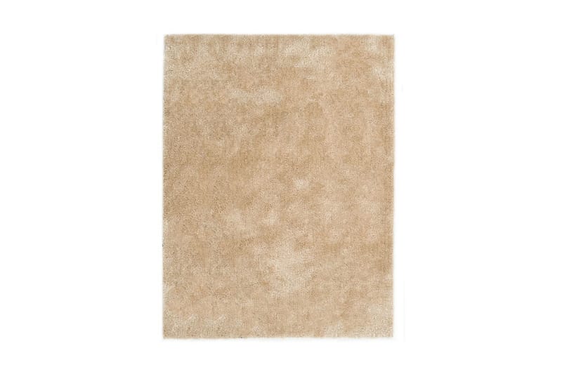 shaggy tæppe 160 x 230 cm beige - Tekstiler - Tæpper - Moderne tæppe - Ryatæpper