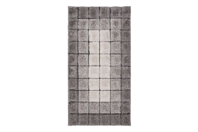 Velvet 3D Cube Ryatæppe 160x230 cm Grå - Flair Rugs - Tekstiler - Tæpper - Moderne tæppe - Ryatæpper