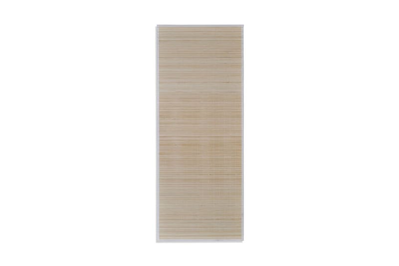 Bambustæppe 100 X 160 Cm Naturfarvet - Brun - Tekstiler - Tæpper - Moderne tæppe - Sisaltæpper
