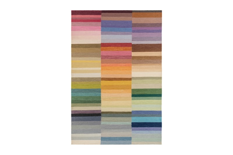 Exchede Uldtæppe 160x230 cm - Flerfarvet - Tekstiler - Tæpper - Store tæpper