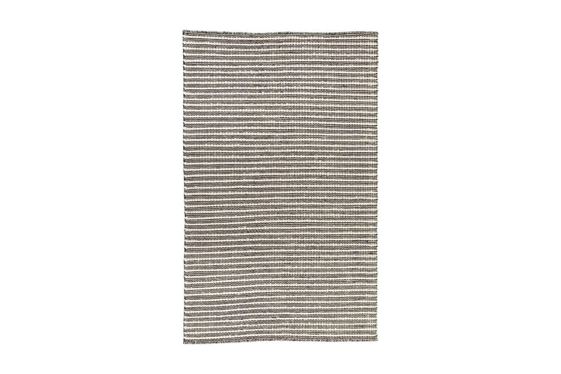 Newton 140x200 Offwhite/Mørkegrå - Tekstiler - Tæpper - Moderne tæppe - Uldtæppe