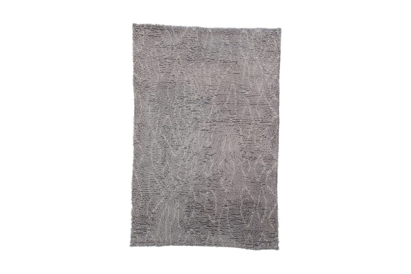Purmera Uldtæppe 160x230 cm - Grå - Tekstiler - Tæpper - Moderne tæppe - Uldtæppe