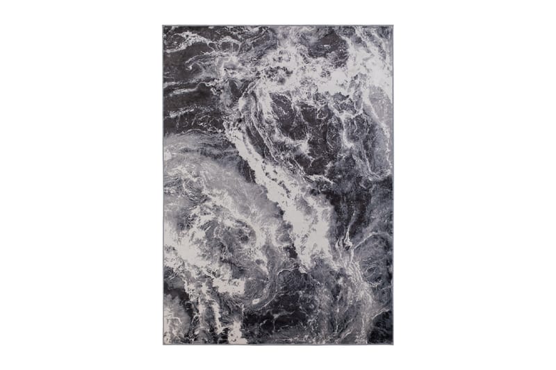 Raadvad Viskosetæppe 160x230 cm - Sølv - Tekstiler - Tæpper - Moderne tæppe - Viskosetæpper & kunstsilketæpper