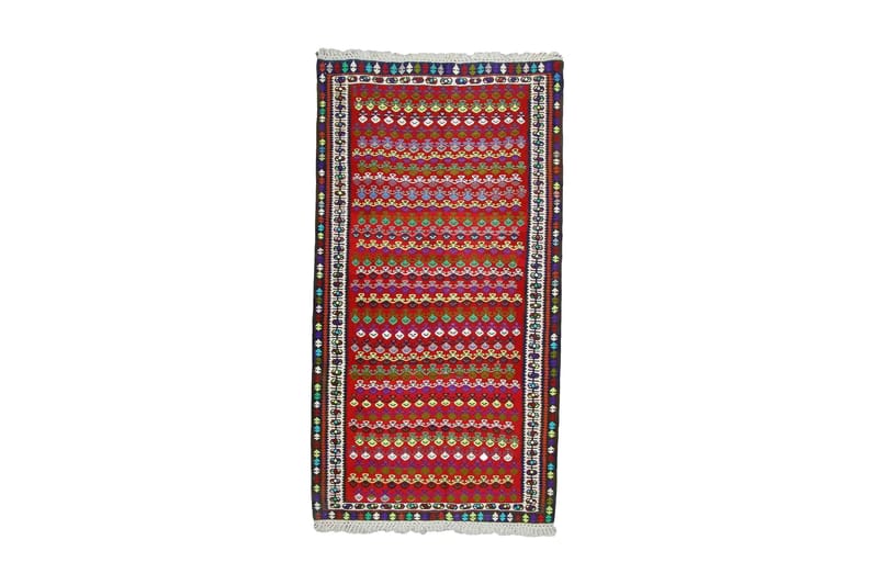 Håndknyttet Persisk tæppe 105x200 cm Kelim - Flerfarvet - Tekstiler - Tæpper - Orientalske tæpper - Kelimtæpper