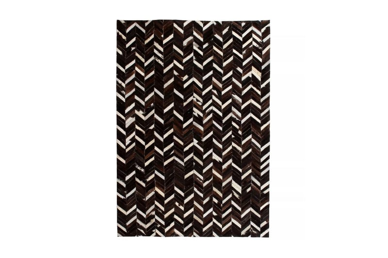 tæppe ægte kolæder patchwork 80x150 cm dobbeltvinkel/hvid - Flerfarvet - Tekstiler - Tæpper - Orientalske tæpper - Patchwork tæppe