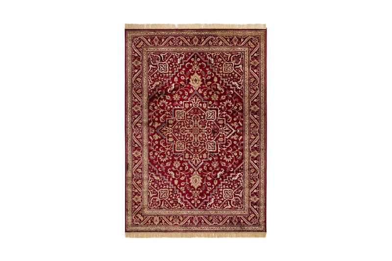 Casablanca Tæppe 130x190 cm - Rød - Tekstiler - Tæpper - Orientalske tæpper - Persisk tæppe