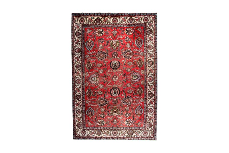 Håndknytten Persisk Patchwork Tæppe 221x333 cm Kelim - Rød / Beige - Tekstiler - Tæpper - Orientalske tæpper