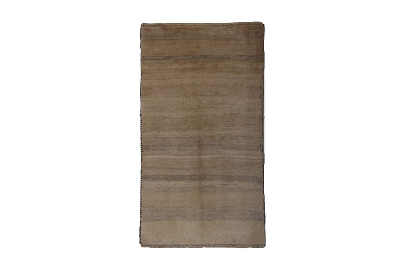 Håndknytten Persisk Uldtæppe 80x143 cm Gabbeh Shiraz - Beige - Tekstiler - Tæpper - Orientalske tæpper