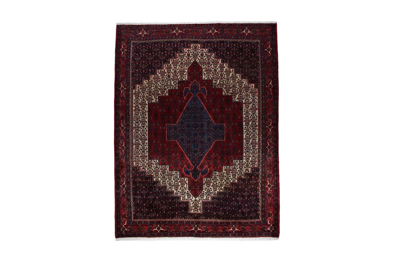 Håndknyttet Exclusive persisk tæppe 234x308 cm - Rød / Beige - Tekstiler - Tæpper - Orientalske tæpper