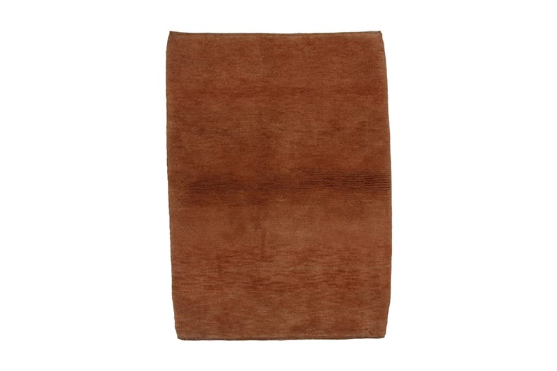 Håndknyttet Gabbeh Shiraz Uld Orange 87x117cm - Tekstiler - Tæpper - Orientalske tæpper