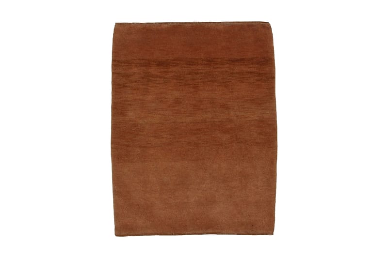 Håndknyttet Gabbeh Shiraz Uld Orange 90x120cm - Tekstiler - Tæpper - Håndvævede tæpper