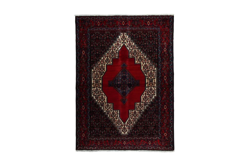 Håndknyttet Persisk tæppe 105x190 cm Kelim - Rød / Beige - Tekstiler - Tæpper - Orientalske tæpper