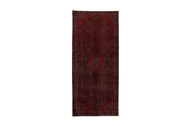 Håndknyttet persisk tæppe 130x297 cm - Mørkeblå / rød - Tekstiler - Tæpper - Orientalske tæpper