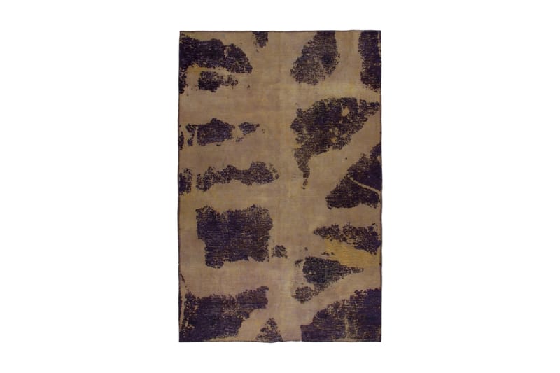 Håndknyttet persisk tæppe 133x205 cm Vintage - Beige / lilla - Tekstiler - Tæpper - Orientalske tæpper