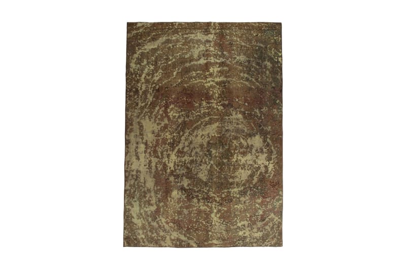 Håndknyttet persisk tæppe 205x299 cm Vintage - Guld / brun - Tekstiler - Tæpper - Orientalske tæpper