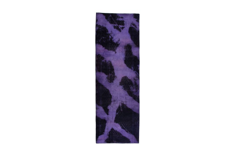 Håndknyttet persisk tæppe 92x275 cm Vintage - Lilla - Tekstiler - Tæpper - Orientalske tæpper