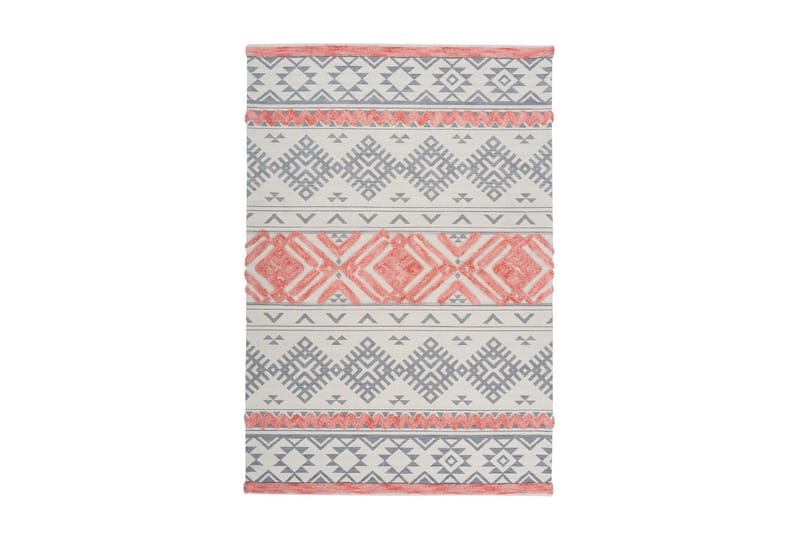 Scartur tæppe Draai Grå / Abrikos 120x170 cm - Tekstiler - Tæpper - Orientalske tæpper