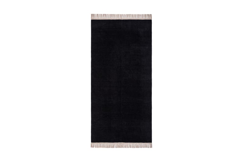 Aycliffe Viskosetæppe 75x230 cm - Sort - Tekstiler - Tæpper - Moderne tæppe - Viskosetæpper & kunstsilketæpper