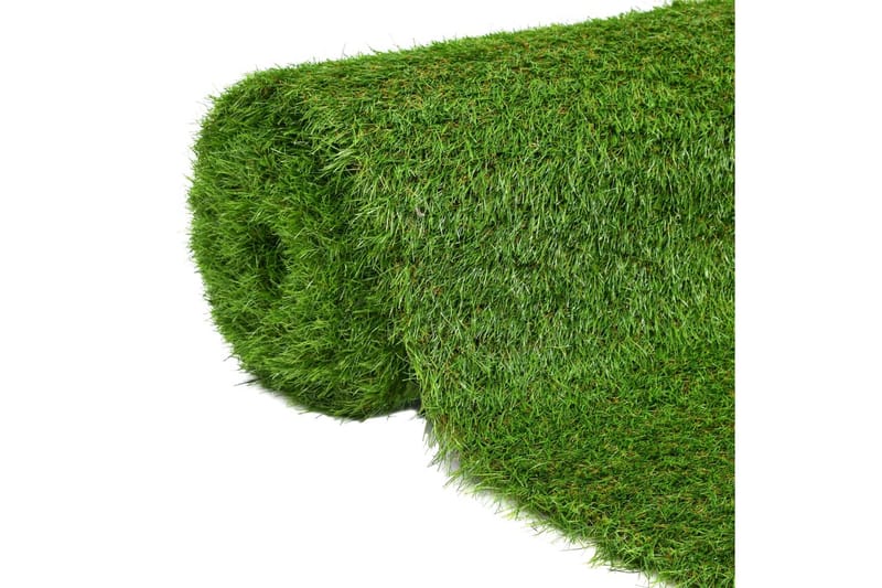 Kunstgræs 0,5x5 m/40 mm grøn - Grøn - Tekstiler - Tæpper - Specialmåtte - Nålefilt tæpper & kunstgræstæpper